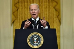 Tổng thống Mỹ Joe Biden phát biểu về căng thẳng Nga-Ukraine 