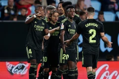 Real Madrid giành chiến thắng đậm ngay trên sân của Celta Vigo