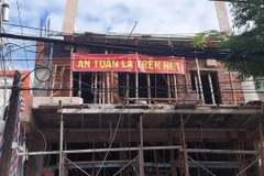 Nữ công nhân bị bỏng nặng do điện giật tại công trình xây dựng