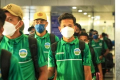 [Photo] U23 Timor Leste đến Việt Nam, sẵn sàng cho SEA Games 31