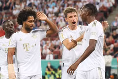 Bayern thẳng tiến vòng 2 DFB Cup bằng trận thắng tưng bừng