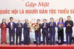 Lãnh đạo Đảng, Nhà nước gặp mặt đại biểu QH là người dân tộc thiểu số