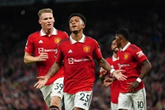 Sancho mở đầu cho chiến thắng của M.U. (Nguồn: Getty Images)