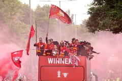 Liverpool ăn mừng hoành tráng dù thua trận chung kết Champions League