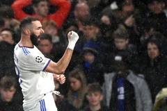 Benzema mang chiến thắng về cho Real Madrid. (Nguồn: Marca)