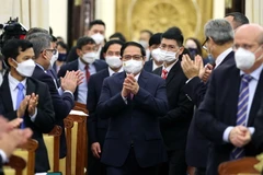 Thủ tướng gặp các đối tác quốc tế hỗ trợ vaccine cho Việt Nam