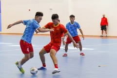Tuyển futsal Việt Nam nỗ lực tập luyện, sẵn sàng đối đầu Hàn Quốc