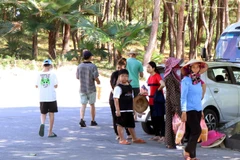 Những hình ảnh không đẹp tại Khu Di tích đặc biệt Ngã ba Đồng Lộc