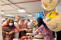 Việt Nam tham gia Hội chợ văn hóa và ẩm thực quốc tế tại Brazil
