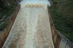 Bão số 4-Noru: Gia Lai vận hành xả nước qua tràn hồ Ka Nak và An Khê