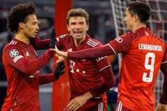 Bayern hiên ngang vào tứ kết bằng chiến thắng 'hủy diệt' 7-1
