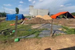 Hiện trường vụ việc. (Ảnh: TTXVN phát)