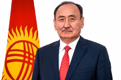 Bộ trưởng y tế Kyrgyzstan. (Nguồn: nst.com.my)