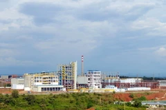 Toàn cảnh nhà máy Alumin Nhân Cơ. (Ảnh: Hưng Thịnh/TTXVN)