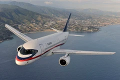 Sukhoi Superjet 100. (Nguồn: wikipedia.org)