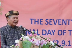 Đại sứ Đoàn Xuân Hưng (Ảnh: Mạnh Hùng/Berlin)