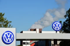 Biểu tượng Volkswagen. (Ảnh: AFP/TTXVN)