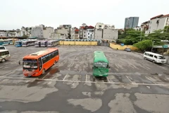 Bến xe Gia Lâm, Hà Nội. (Ảnh: Minh Quyết/TTXVN)