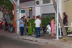 Hiện trường vụ án. (Ảnh: TTXVN phát)