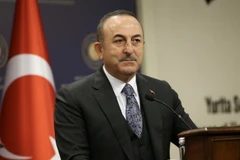 Ngoại trưởng Thổ Nhĩ Kỳ Mevlut Cavusoglu. (Ảnh: THX/TTXVN)