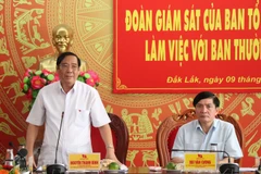 Ủy viên Trung ương Đảng, Phó Trưởng ban Thường trực Ban Tổ chức Trung ương Nguyễn Thanh Bình. (Ảnh: Tuấn Anh/TTXVN)