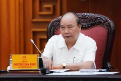 Thủ tướng Nguyễn Xuân Phúc phát biểu. (Ảnh: Thống Nhất/TTXVN)