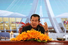 Thủ tướng Campuchia Samdech Techo Hun Sen. (Ảnh: THX/TTXVN)