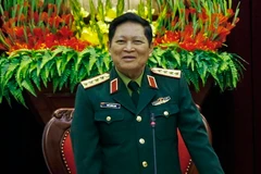 Đại tướng Ngô Xuân Lịch, Ủy viên Bộ Chính trị, Phó Bí thư Quân ủy Trung ương, Bộ trưởng Bộ Quốc phòng. (Ảnh: Trọng Đạt/TTXVN)