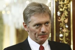 Người phát ngôn Điện Kremlin Dmitry Peskov tại cuộc họp ở Moskva của Nga. (Ảnh: AFP/TTXVN)