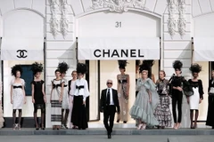 Một buổi trình diễn thời trang Xuân Hè của hãng Chanel ở thủ đô Paris, Pháp. (Ảnh: AFP/TTXVN)