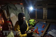 Một gia đình nông dân Tanzania. (Ảnh: Phi Hùng/TTXVN)