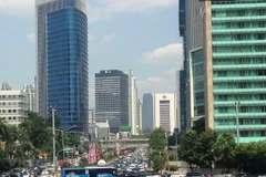 Tuyến đường huyết mạch từ phía Nam vào trung tâm thành phố thường xuyên ùn tắc giao thông. (Ảnh: Đỗ Quyên/Vietnam+) 