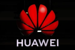 Biểu tượng Huawei. (Ảnh: AFP/TTXVN)