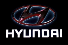 Logo của hãng sản xuất ôtô lớn nhất Hàn Quốc. (Nguồn: Reuters)