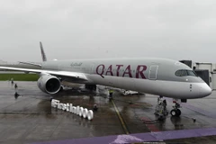 Máy bay của hãng hàng không Qatar Airways. (Ảnh: AFP/TTXVN)