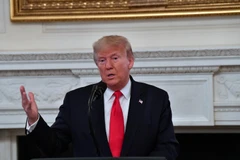 Tổng thống Mỹ Donald Trump. (Ảnh: AFP/TTXVN)