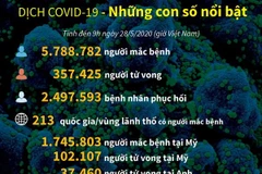 [Infographics] Dịch COVID-19: Những con số nổi bật