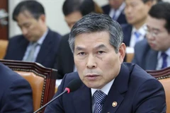 Bộ trưởng Quốc phòng Hàn Quốc Jeong Kyeong-doo. (Ảnh: Yonhap/TTXVN)