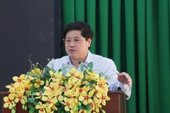 Thứ trưởng Bộ Nông nghiệp và Phát triển nông thôn Lê Quốc Doanh. (Ảnh: Nam Thái/TTXVN)