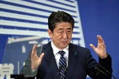 Thủ tướng Nhật Bản Shinzo Abe. (Nguồn: THX/TTXVN)