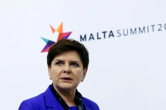Thủ tướng Ba Lan Beata Szydlo. (Nguồn: EPA/TTXVN)