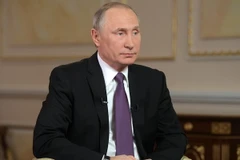 Tổng thống Nga Vladimir Putin. (Nguồn: EPA/TTXVN)
