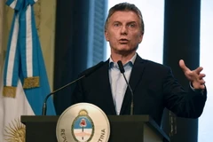 Tổng thống Argentina Mauricio Macri. (Nguồn: AFP/TTXVN)