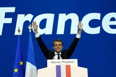 Tân Tổng thống Pháp Emmanuel Macron. (Nguồn: EPA/TTXVN)