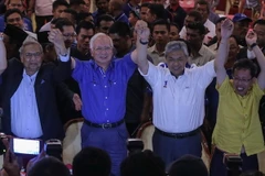 Thủ tướng Malaysia đồng thời là Chủ tịch BN Najib Razak. (Nguồn: EPA/TTXVN)