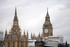 Tháp Elizabeth tại khu tòa nhà Quốc hội Anh ở London ngày 1/3. (Nguồn: AFP/TTXVN)
