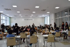 Lớp học thực hành. (Ảnh: Nguyễn Tuyến/Vietnam+)