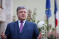 Tổng thống Ukraine Petro Poroshenko. (Nguồn: EPA/TTXVN)