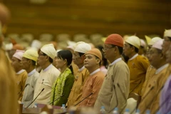 Các nghị sỹ Myanmar. (Nguồn: AFP/TTXVN) 