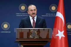 Ngoại trưởng Thổ Nhĩ Kỳ Mevlut Cavusoglu. (Nguồn: AFP/TTXVN)